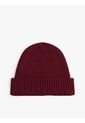 Gorro Rojo Heritage De Punto Canal Con Logo Tommy Hilfiger de Tommy Hilfiger