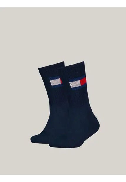 Pack Azul De 2 Medias Para Niños Tommy Hilfiger