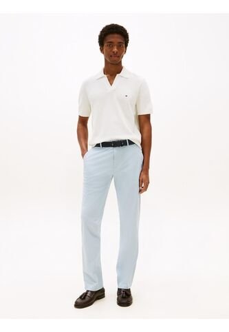 Pantalón Blanco Chino Denton Recto De Sarga Tommy Hilfiger Tommy Hilfiger