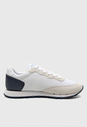 Tenis Lifestyle Blanco-Beige-Azul Tommy Hilfiger Retro Runner