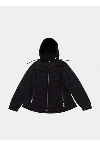 Chaqueta Negra De Material Mixto Tommy Hilfiger Tommy Hilfiger