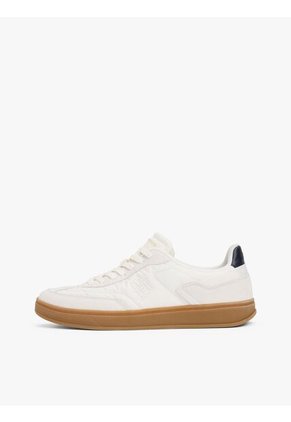 Tenis Blanco Heritage De Ante Tommy Hilfiger