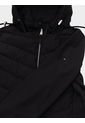 Chaqueta Negra De Material Mixto Tommy Hilfiger de Tommy Hilfiger