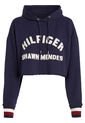 Hoodie Cropped Con Capucha Tommy Hilfiger X Shawn Mendes Mujer Gris Tommy Hilfiger de Tommy Hilfiger