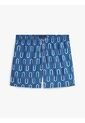 Traje Azul De Baño Corto De Medio Largo Con Estampado Tommy Hilfiger de Tommy Hilfiger