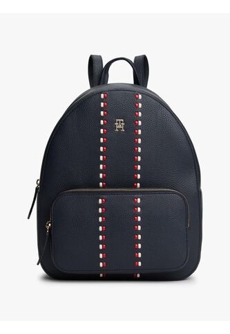 Morral Azul Con Cinta Tonal Distintiva Tommy Hilfiger Tommy Hilfiger