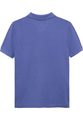 Polo Azul Varsity Con Logo Gráfico Tommy Hilfiger