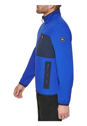 Chaqueta Azul Softshell Con Logo Tommy Hilfiger