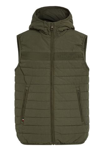Chaleco Acolchado Con Cierre Hombre Verde Tommy Hilfiger Tommy Hilfiger