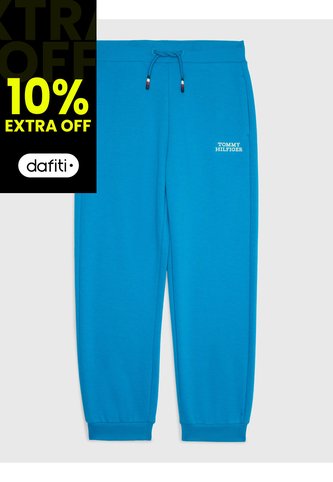 Joggers Con Bajo Elástico Y Logo Niño Azul Tommy Hilfiger Tommy Hilfiger