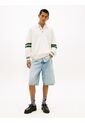 Saco Blanco Tommy Badge Con Rayas En Las Mangas Tommy Jeans de Tommy Hilfiger