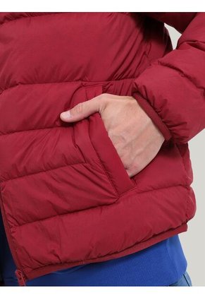 Chaqueta Roja Acolchada Plegable Tommy Jeans