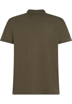 Polo Con Tapeta De Cierre Hombre Verde Tommy Hilfiger