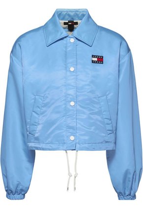 Chaqueta Estilo Entrenador Con Logo Mujer Celeste Tommy Jeans