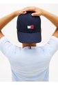Camiseta Celeste De Punto Con Logo Bordado Tommy Hilfiger de Tommy Hilfiger