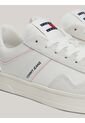 Tenis Rosa The Greenwich De Cuero Con Logo Tommy Hilfiger de Tommy Hilfiger