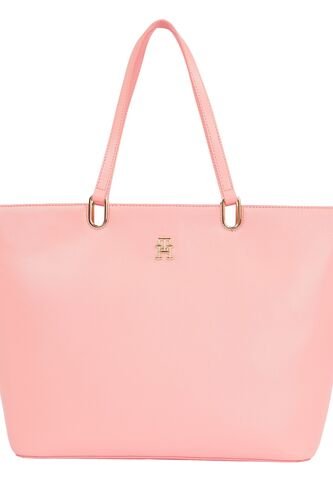 Bolso Rosa Tote Con Monograma TH Tommy Hilfiger Tommy Hilfiger