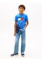 Camiseta Azul Con Logo Estampado En El Pecho Tommy Hilfiger de Tommy Hilfiger