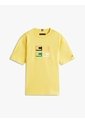 Camiseta Amarilla Con Logo Gráfico 3D Tommy Hilfiger de Tommy Hilfiger