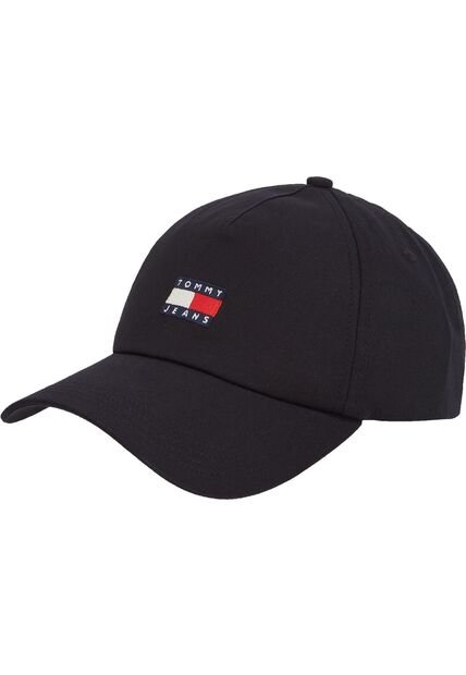 Gorra Negra De Béisbol Heritage Con Logo Tommy Hilfiger