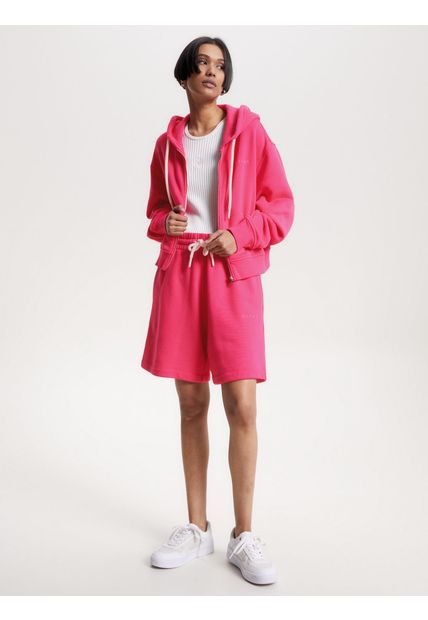 Saco Con Cierre Mujer Rosa Tommy Hilfiger