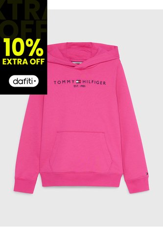 Buzo Rosado Th Established Dual Gender Para Niño Tommy Hilfiger Tommy Hilfiger