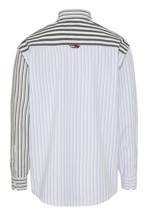 Camisa Oversized Hombre Azul Tommy Jeans