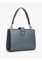 Bolso Gris Satchel Con Monograma TH Tommy Hilfiger de Tommy Hilfiger