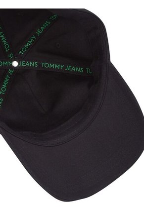 Gorra Negra De Béisbol Heritage Con Logo Tommy Hilfiger