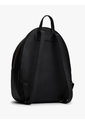 Morral Negro Con Cinta Tonal Distintiva Tommy Hilfiger