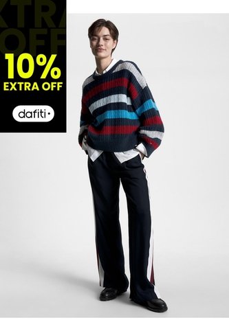 Saco Con Estampado De Rayas Tommy Hilfiger Tommy Hilfiger