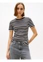 Camiseta Negra Slim De Cuello Redondo Tommy Hilfiger de Tommy Hilfiger