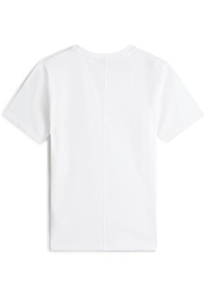Camiseta Blanca De Corte Regular Con Logo Tommy Hilfiger