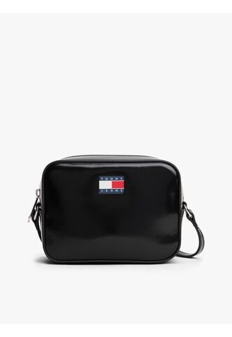 Bolso Negro Con Insignia Con Logo Brillante Tommy Hilfiger Tommy Hilfiger