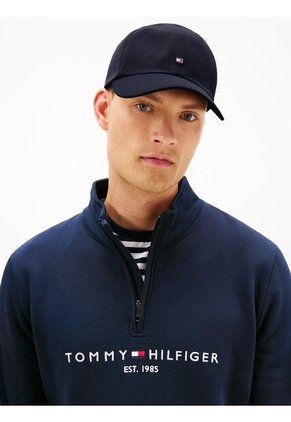 Gorra Azul Marino De Béisbol Impermeable Tommy Hilfiger
