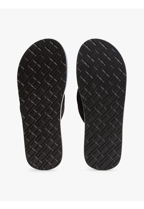 Sandalias Negro Con Estampado En La Plantilla Tommy Hilfiger