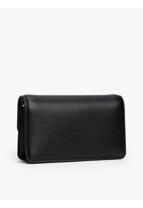 Bolso Negro De Mano Heritage Con Monograma TH Tommy Hilfiger