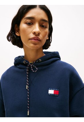 Buzo Azul Amplio Con Capota Hilfiger Sailing Tommy Hilfiger