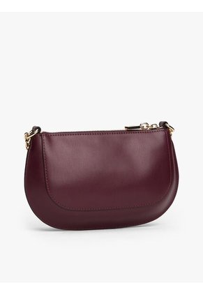 Bolso Rojo Cruzado Con Correa De Cadena Tommy Hilfiger