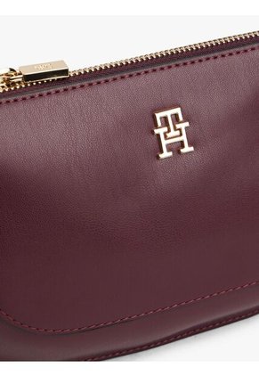 Bolso Rojo Cruzado Con Correa De Cadena Tommy Hilfiger