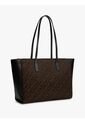 Bolso Negro Tote Con Diseño Jacquard Tommy Hilfiger de Tommy Hilfiger