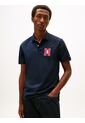 Polo Azul Marino De Corte Regular Con Logo Gráfico Tommy Hilfiger de Tommy Hilfiger