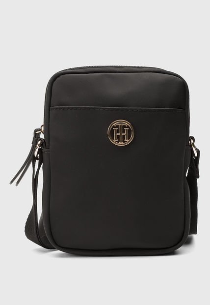 Bolso Manos Libres Negro-Dorado TOMMY HILFIGER