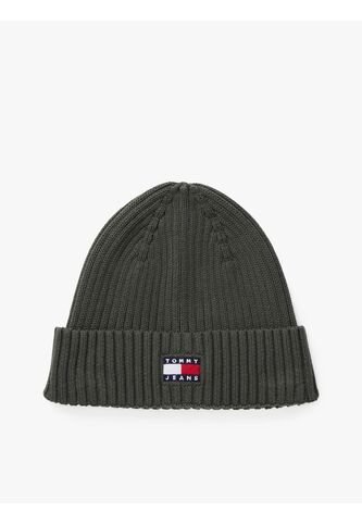 Gorro Gris Heritage De Punto Canal Con Logo Tommy Hilfiger Tommy Hilfiger
