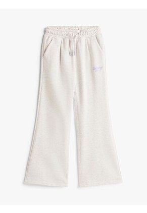 Joggers Gris Varsity Anchos Con Logo Tommy Hilfiger