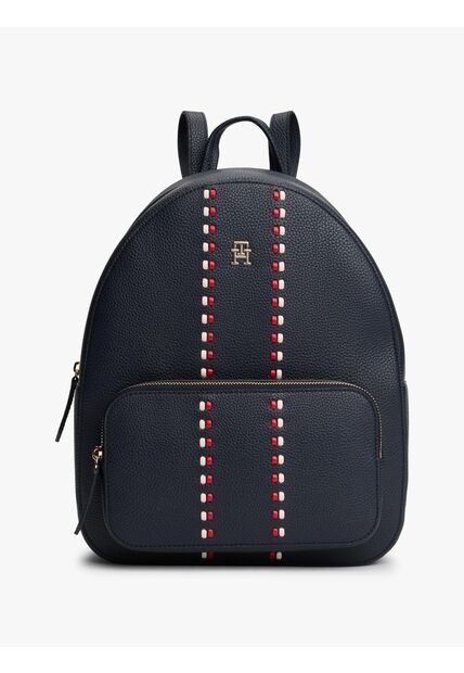 Morral Azul Con Cinta Tonal Distintiva Tommy Hilfiger