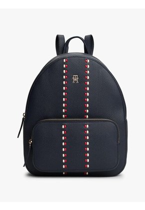 Morral Azul Con Cinta Tonal Distintiva Tommy Hilfiger