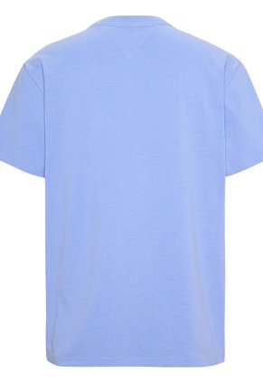 Camiseta De Corte Clásico Con Parche Hombre Celeste Tommy Jeans