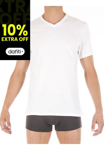 Pack De 3 Camiseta Blanca Cuello V De Hombre Tommy Hilfiger Tommy Hilfiger