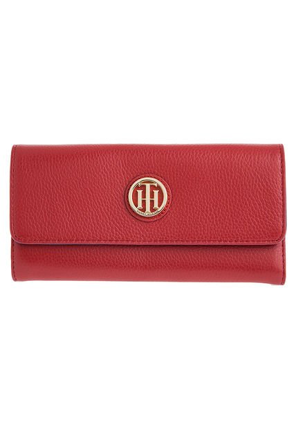 Billetera Roja Tommy Hilfiger